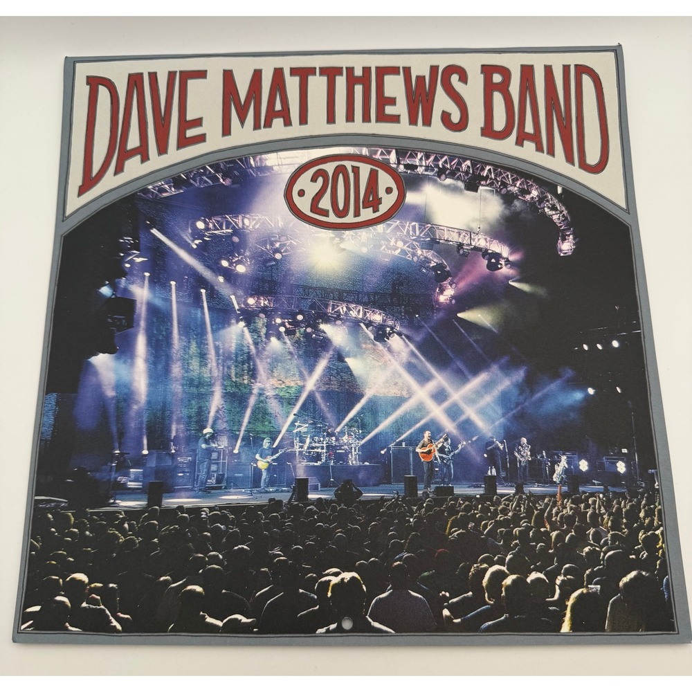 Dave Matthews Band 2014 Official Calendar Warehouse Fan Association Concert